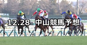 【ホープフルステークス】2021/12/28(火) 中央競馬 穴馬予想(中山競馬)
