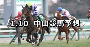 【フェアリーステークス】2022/1/10(月) 中央競馬予想（中山競馬）