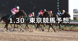 【根岸ステークス】2022/1/30(日) 中央競馬 穴馬予想(東京競馬)