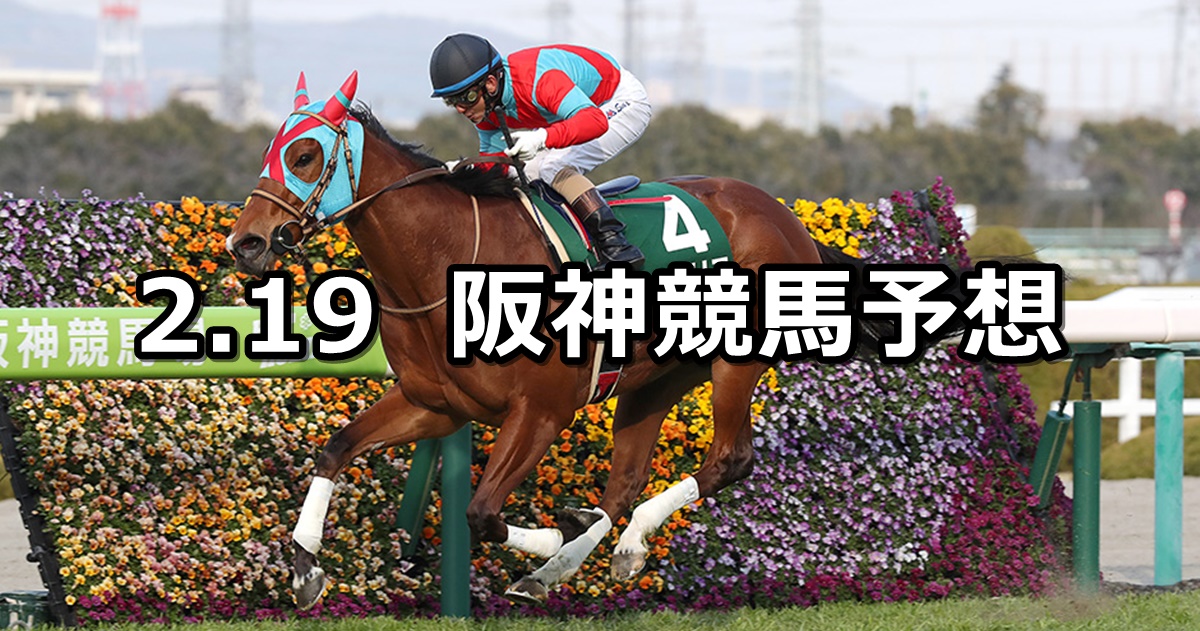 【京都牝馬ステークス】2022/2/19(土) 中央競馬 穴馬予想（阪神競馬）