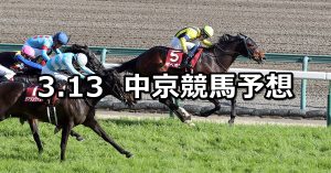 【金鯱賞】2022/3/13(日) 中央競馬 穴馬予想（中京競馬）