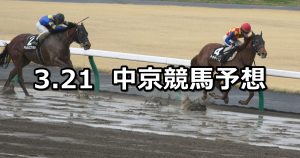 【名古屋城ステークス】2022/3/21(月) 中央競馬 穴馬予想（中京競馬）