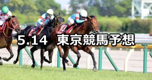 【京王杯スプリングカップ】2022/5/14(土) 中央競馬 穴馬予想（東京競馬）