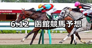 【函館スプリントステークス】2022/6/12(日) 中央競馬 穴馬予想(函館競馬)