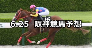 【天保山ステークス】2022/6/25(土) 中央競馬 穴馬予想（阪神競馬）