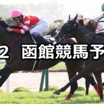 【TVh杯】2022/7/2(土) 中央競馬 穴馬予想(函館競馬)