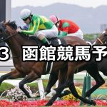【巴賞】2022/7/3(日) 中央競馬 穴馬予想(函館競馬)