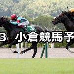 【CBC賞】2022/7/3(日) 中央競馬 穴馬予想(小倉競馬)