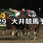 【サマービーチ賞】2022/7/29(金)地方競馬 穴馬予想(大井競馬)