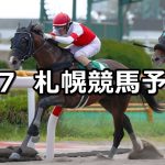 【エルムステークス】2022/8/7(日) 中央競馬 穴馬予想(札幌競馬)