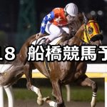 【ペリドットスプリント】2022/8/18(木)地方競馬 穴馬予想（船橋競馬）