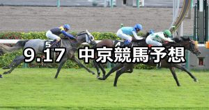 【ケフェウスステークス】2022/9/17(土) 中央競馬 穴馬予想（中京競馬）