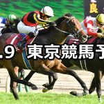 【毎日王冠】2022/10/9(日) 中央競馬 穴馬予想(東京競馬)