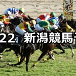 【北陸ステークス】2022/10/22(土) 中央競馬 穴馬予想(新潟競馬)