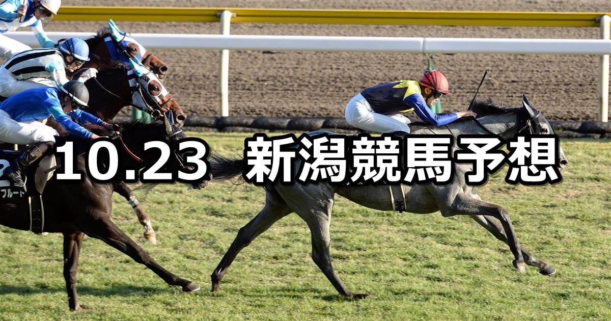 【新潟牝馬ステークス】2022/10/23(日) 中央競馬 穴馬予想（新潟競馬）