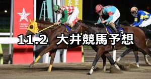 【サンタアニタトロフィー】2022/11/2(水)地方競馬 穴馬予想（大井競馬）