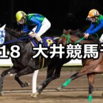 【スマイルシティ・品川賞】2022/11/18(金)地方競馬 穴馬予想（大井競馬）