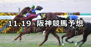 【アンドロメダステークス】2022/11/19(土) 中央競馬 穴馬予想（阪神競馬）