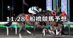 【柊特別】2022/11/28(月)地方競馬 穴馬予想（船橋競馬）