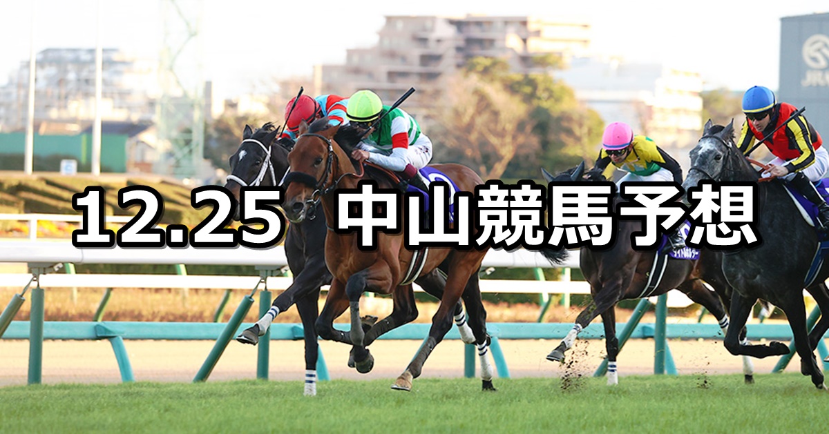 【有馬記念】2022/12/25(日) 中央競馬 穴馬予想（中山競馬）