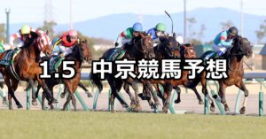 【京都金杯】2023/1/5(木) 中央競馬 穴馬予想（中京競馬）