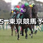 【東京新聞杯】2023/2/5(日) 中央競馬 穴馬予想(東京競馬)