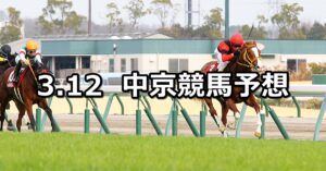【金鯱賞】2023/3/12(日) 中央競馬 穴馬予想(中京競馬)
