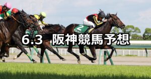 【鳴尾記念】2023/6/3(土) 中央競馬 穴馬予想（阪神競馬）