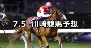 【スパーキングレディーカップ】2023/7/5(水)地方競馬 穴馬予想(川崎競馬)