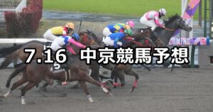【名鉄杯】2023/7/16(日) 中央競馬 穴馬予想（中京競馬）