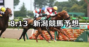 【関屋記念】2023/8/13(日) 中央競馬 穴馬予想(新潟競馬)