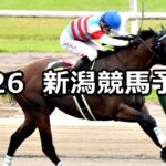 【BSN賞】2023/8/26(土) 中央競馬 穴馬予想(新潟競馬)