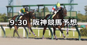【シリウスステークス】2023/9/30(土) 中央競馬 穴馬予想(阪神競馬)