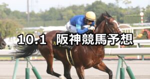 【ポートアイランドステークス】2023/10/1(日) 中央競馬 穴馬予想（阪神競馬）