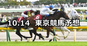 【府中牝馬ステークス】2023/10/14(土) 中央競馬 穴馬予想（東京競馬）