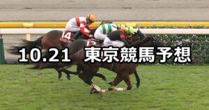 【富士ステークス】2023/10/21(土) 中央競馬 穴馬予想（東京競馬）