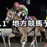【エーデルワイス賞/ノベンバー賞】2023/11/1(水)地方競馬 穴馬予想(門別/大井競馬)
