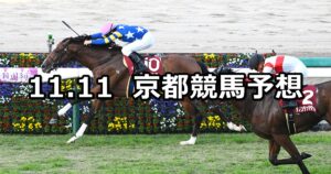 【デイリー杯2歳ステークス】2023/11/11(土) 中央競馬 穴馬予想（京都競馬）