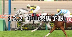 【ステイヤーズステークス】2023/12/2(土) 中央競馬 穴馬予想（中山競馬）