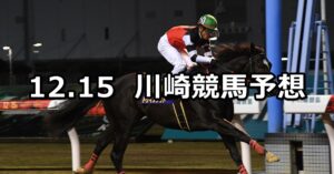 【フロイデ特別】2023/12/15(金)地方競馬 穴馬予想（川崎競馬）