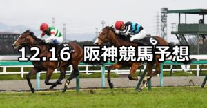【タンザナイトステークス】2023/12/16(土) 中央競馬 穴馬予想（阪神競馬）