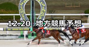 【兵庫ゴールドトロフィー/ハートビートカップ】2023/12/20(水)地方競馬 穴馬予想（園田/船橋競馬）
