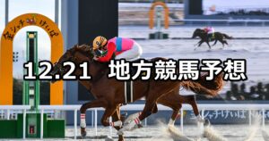 【名古屋グランプリ/ゴールドカップ】2023/12/21(木)地方競馬 穴馬予想（名古屋/浦和競馬）
