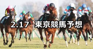 【ダイヤモンドステークス】2024/2/17(土) 中央競馬 穴馬予想（東京競馬）
