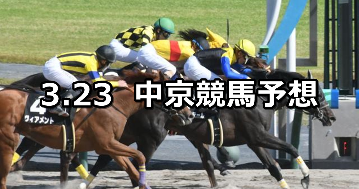 【伊勢ステークス】2024/3/23(土) 中央競馬 穴馬予想（中京競馬）