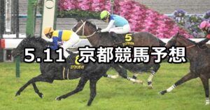 【都大路ステークス】2024/5/11(土) 中央競馬 穴馬予想（京都競馬）