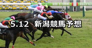 【弥彦ステークス】2024/5/12(日) 中央競馬 穴馬予想（新潟競馬）