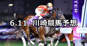 【川崎スパーキングスプリント】2024/6/11(火)地方競馬 穴馬予想(川崎競馬)