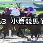 【宮崎ステークス】2024/7/13(土) 中央競馬 穴馬予想(小倉競馬)