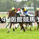 【函館記念】2024/7/14(日) 中央競馬 穴馬予想(函館競馬)